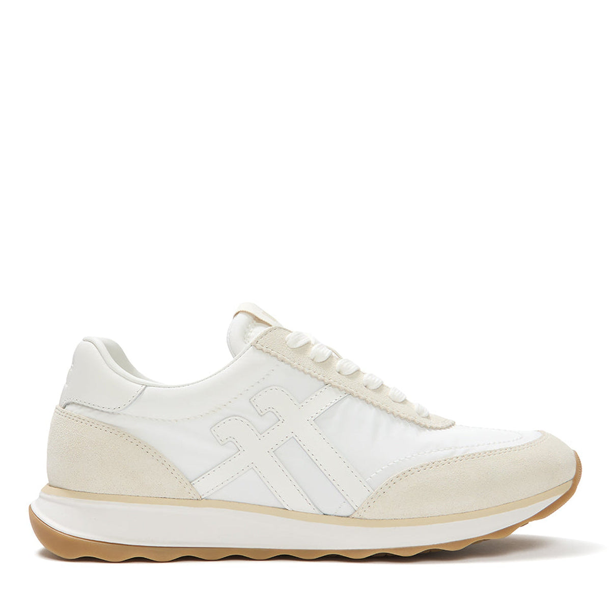 FitFlop RETRO-Q FF FABRIC/SUEDE SNEAKERS