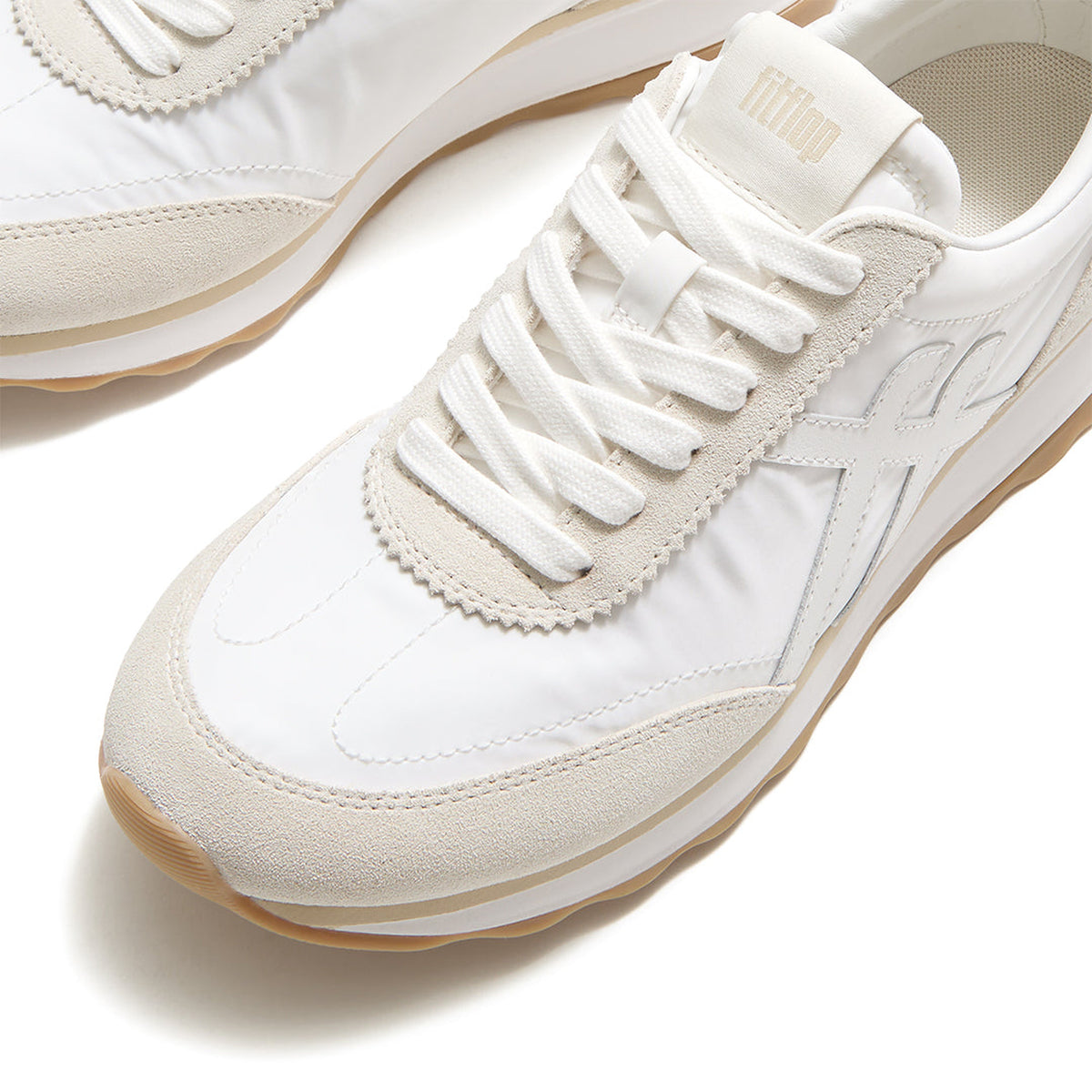 FitFlop RETRO-Q FF FABRIC/SUEDE SNEAKERS-thumbmail-4