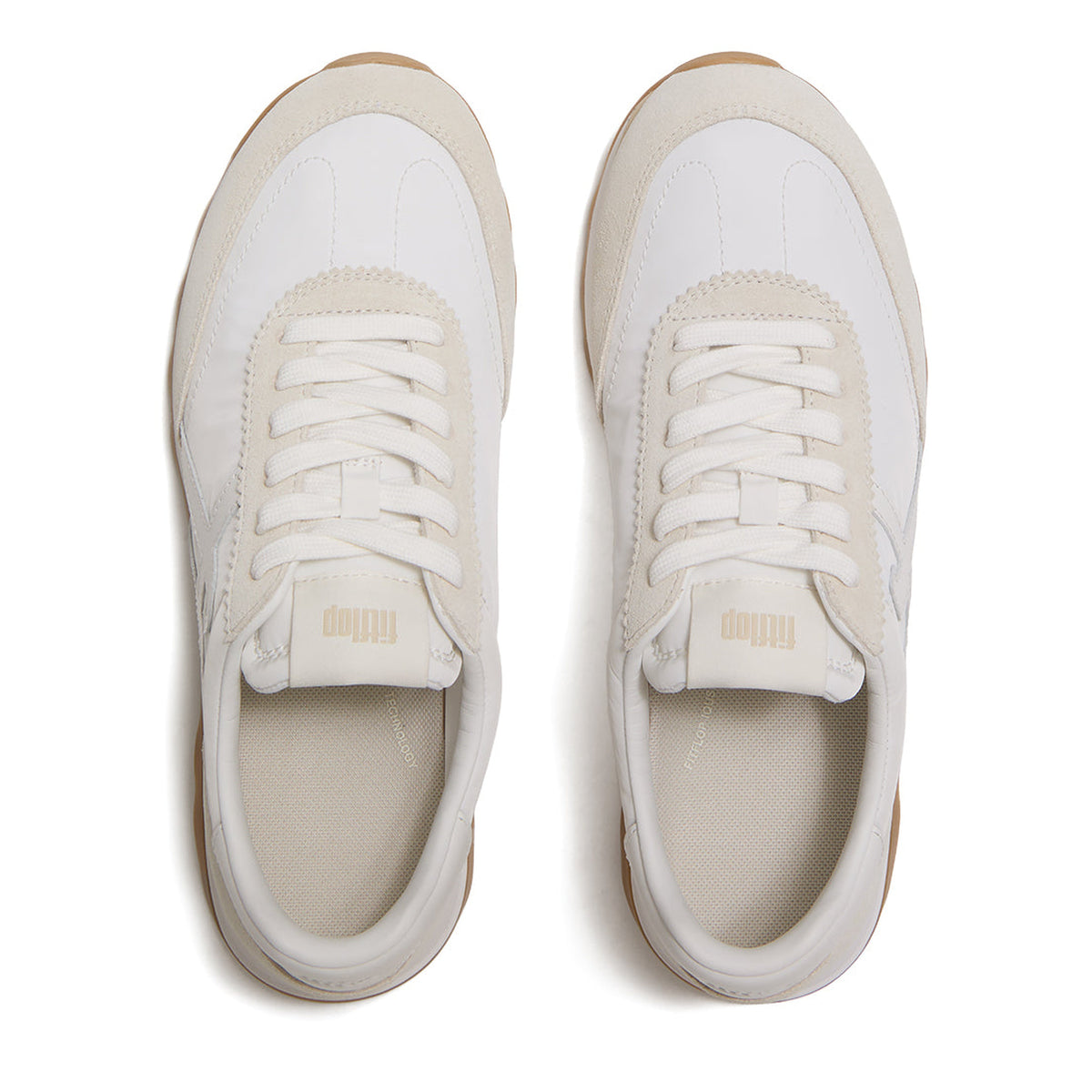 FitFlop RETRO-Q FF FABRIC/SUEDE SNEAKERS-thumbmail-3