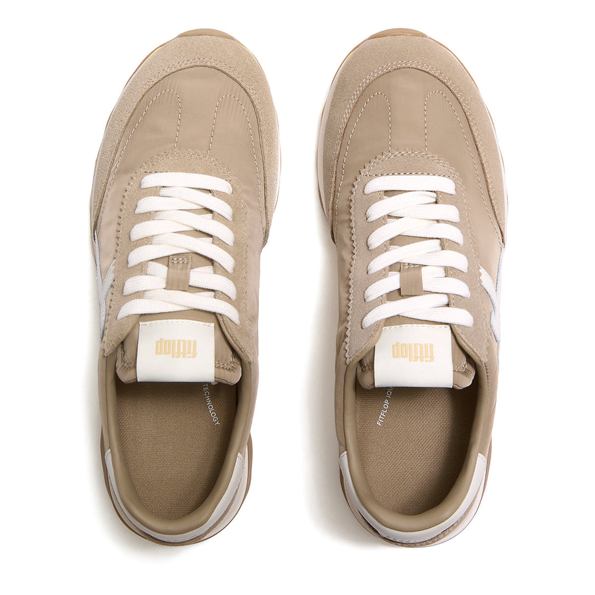 FitFlop RETRO-Q FF FABRIC/SUEDE SNEAKERS-thumbmail-6