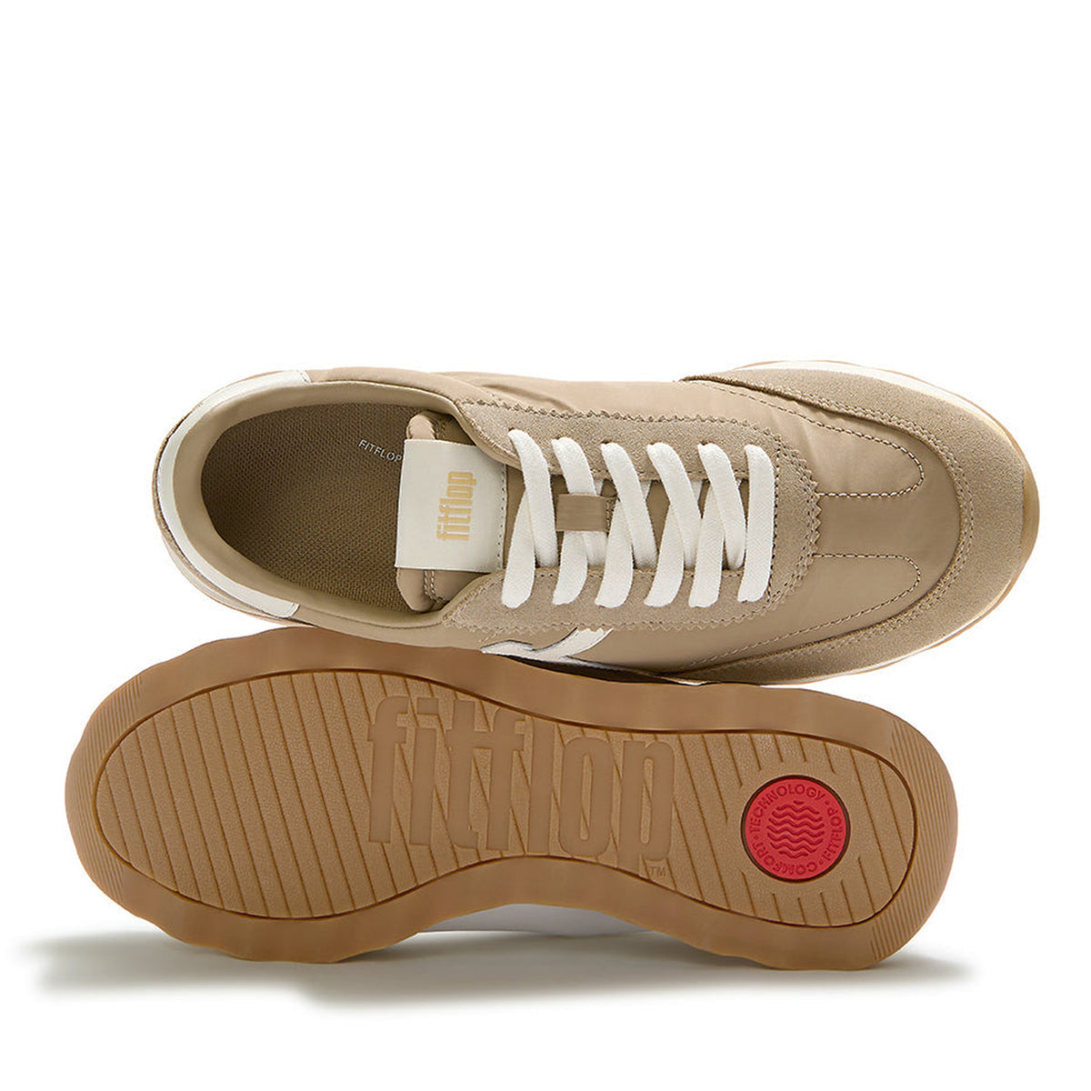 FitFlop RETRO-Q FF FABRIC/SUEDE SNEAKERS-thumbmail-7