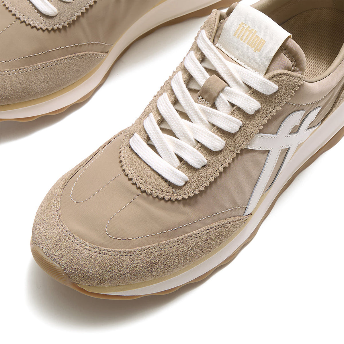 FitFlop RETRO-Q FF FABRIC/SUEDE SNEAKERS-thumbmail-9