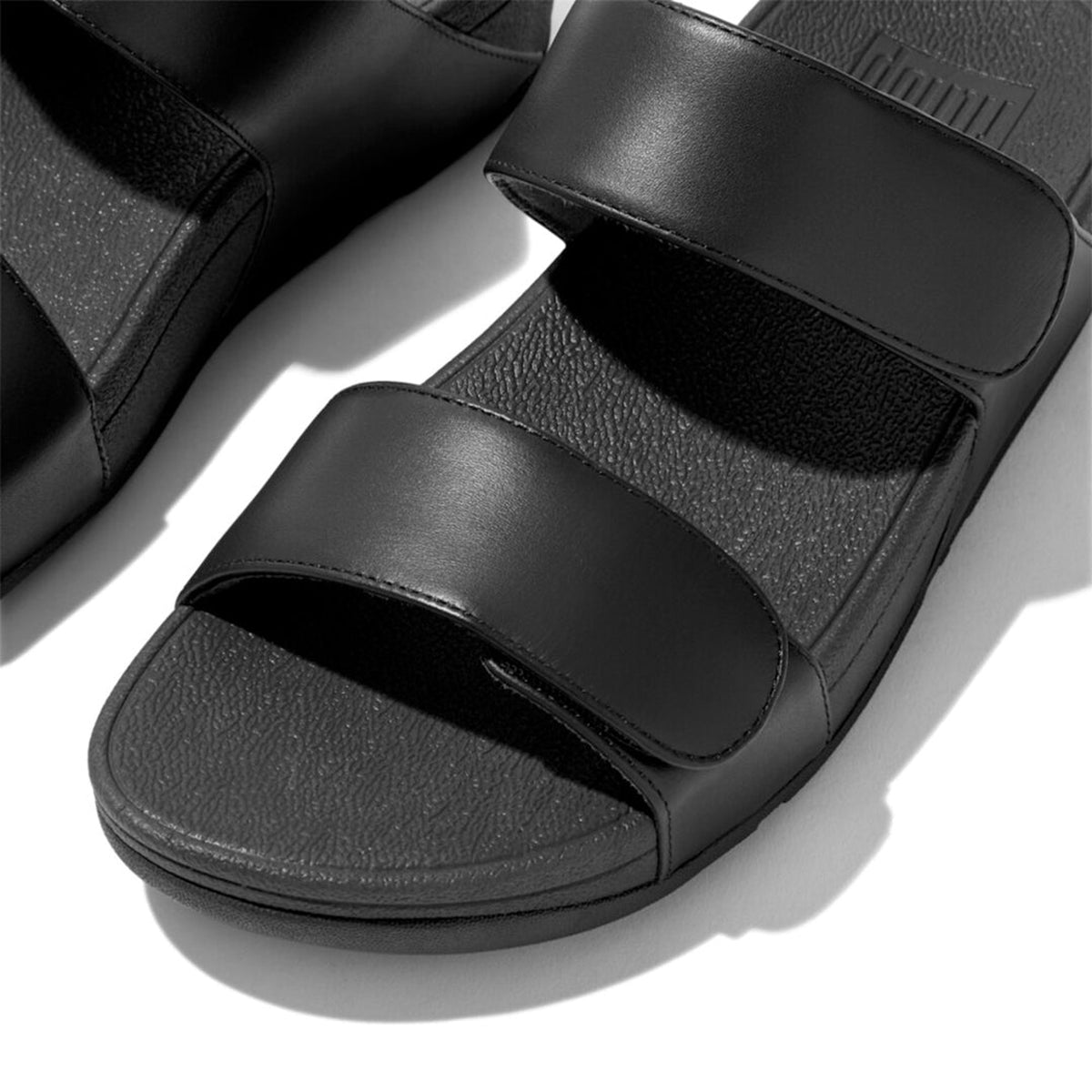 FitFlop LULU ADJUSTABLE LEATHER SLIDES-thumbmail-3