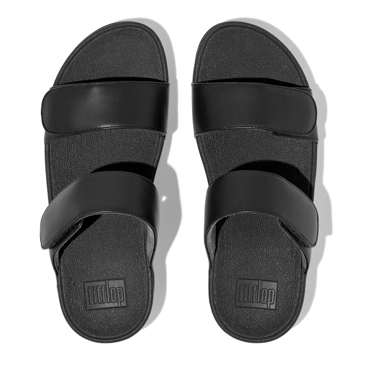 FitFlop LULU ADJUSTABLE LEATHER SLIDES-thumbmail-2